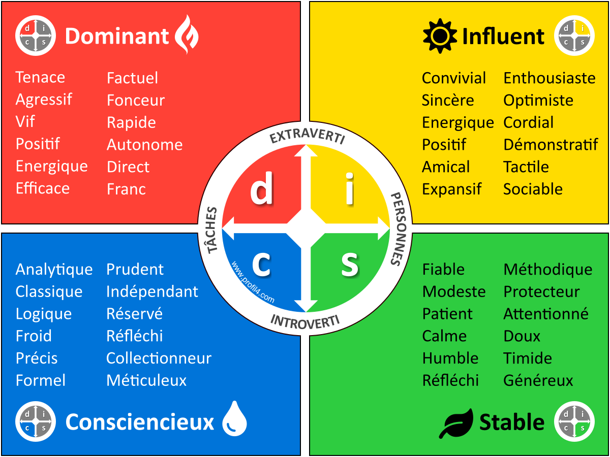 Profil4 Documentation DISC Model Documentation Management In Color Profil4 Documentation DISC Model Documentation Management In Color